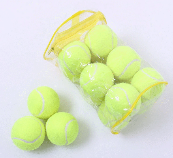 12 PELOTAS TENIS SURTIDO PERROS